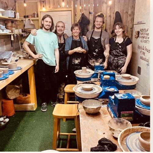 Pottery classes in Cornwall