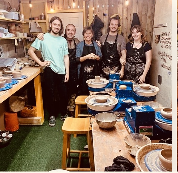 Pottery classes in Cornwall